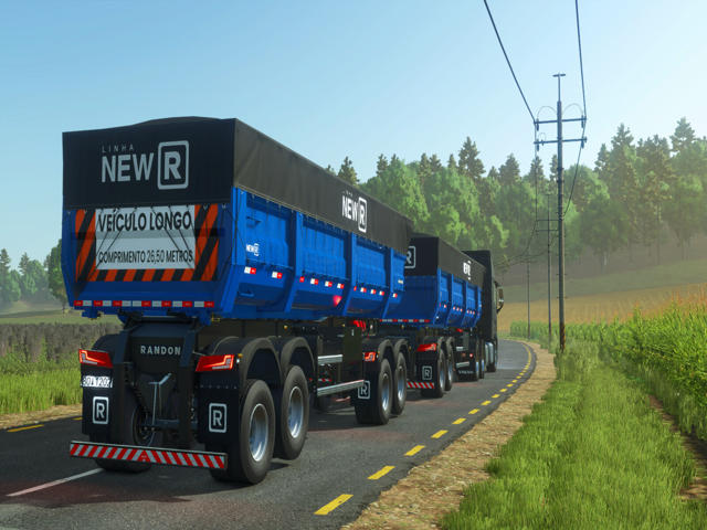 Caçamba Rodotren Randon - FS25 2