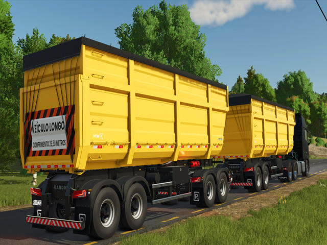 Caçamba Rodotren Randon - FS25 3