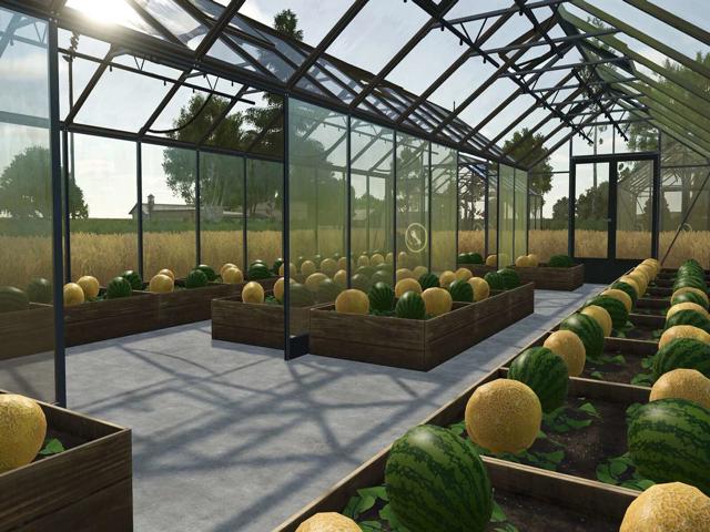 Estufa de Abóbora, Melão e Melancia - FS25 2