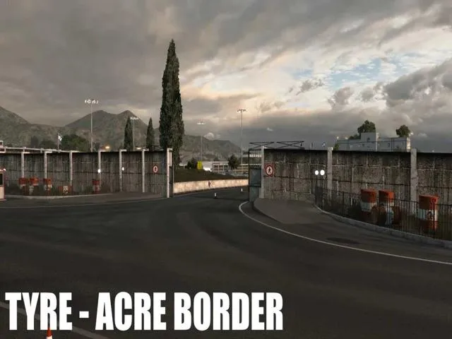 Mapa Project Palestine - ETS2 2