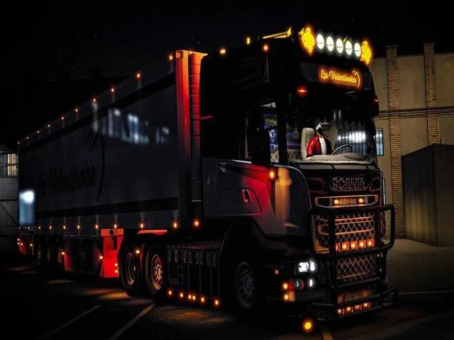 Scania 6 Series R500-V8 + Reboque - ETS2 3
