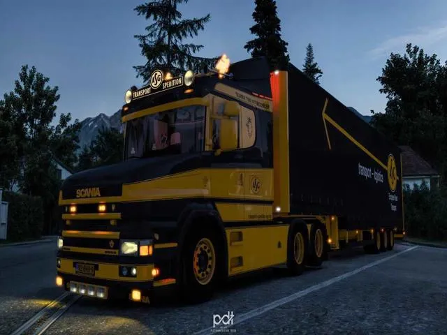 Scania T580 ASG Transport + Reboque - ETS2 4