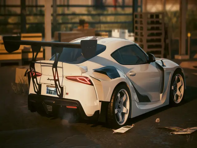 Toyota Supra MK5 Widebody - Cyberpunk 2077 2