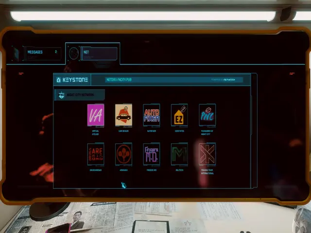 Vendedor de Carros Virtual - Cyberpunk 2077 2