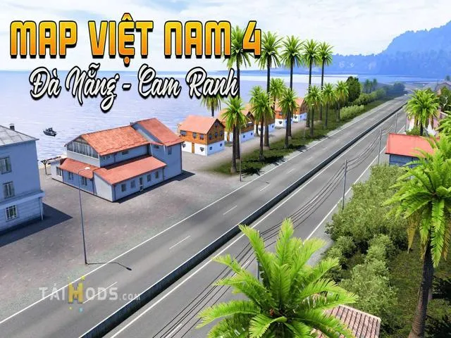 Mapa Vietnam - ETS2 2