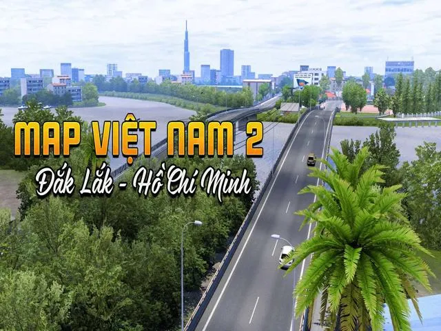 Mapa Vietnam - ETS2 3