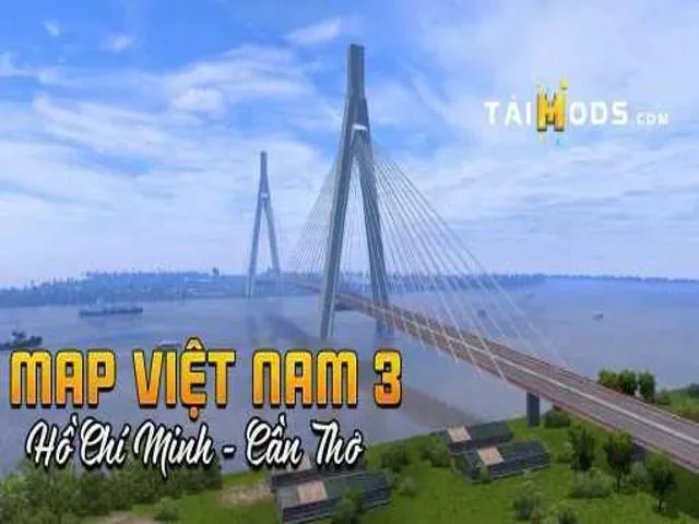 Mapa Vietnam - ETS2 4